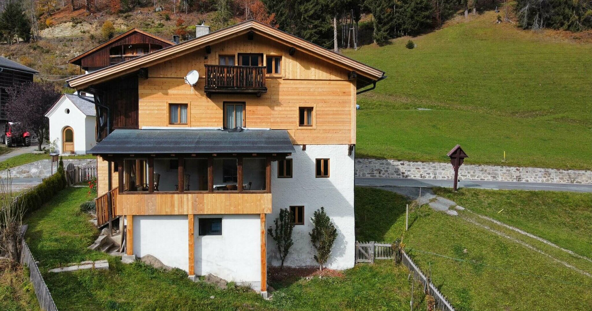 Frontansicht Ferienhaus Schneider