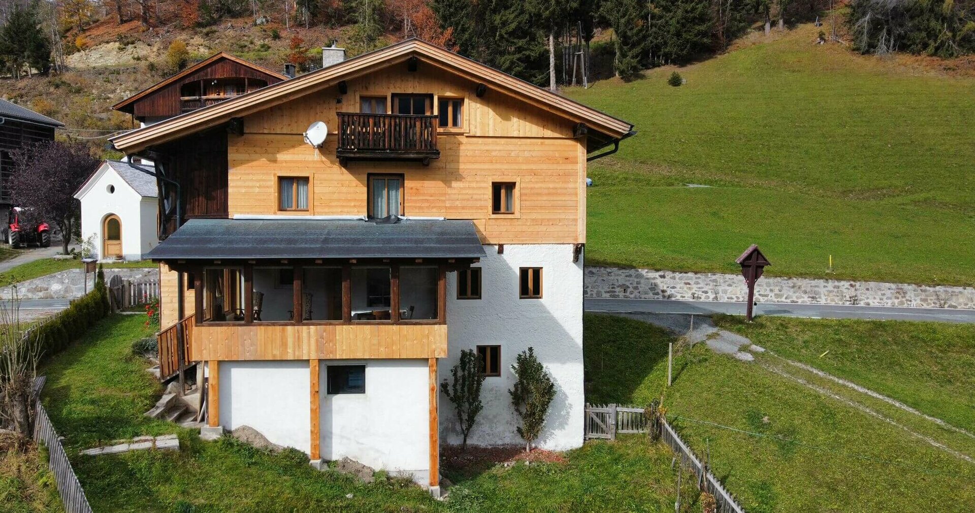 Frontansicht Ferienhaus Schneider