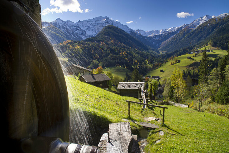Mühlenweg im Sommer